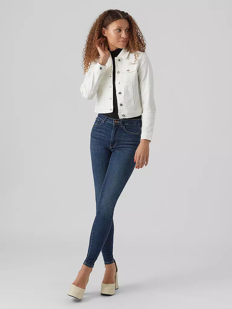 VERO MODA | Giacca di jeans slim fit VMLUNA | Bianco