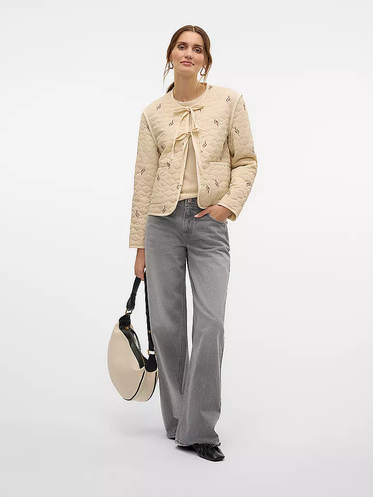 VERO MODA | Giacca trapuntata leggera VMEVELYN | Beige