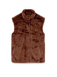 VERO MODA | Gilet in Pelliccia Sintetica VMSONJAPOPPY | Marrone