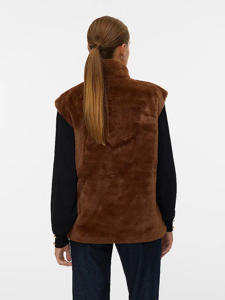 VERO MODA | Gilet in Pelliccia Sintetica VMSONJAPOPPY | 