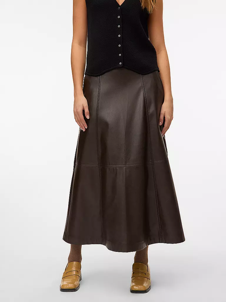 VERO MODA | Gonna in similpelle VMOLIVE | 