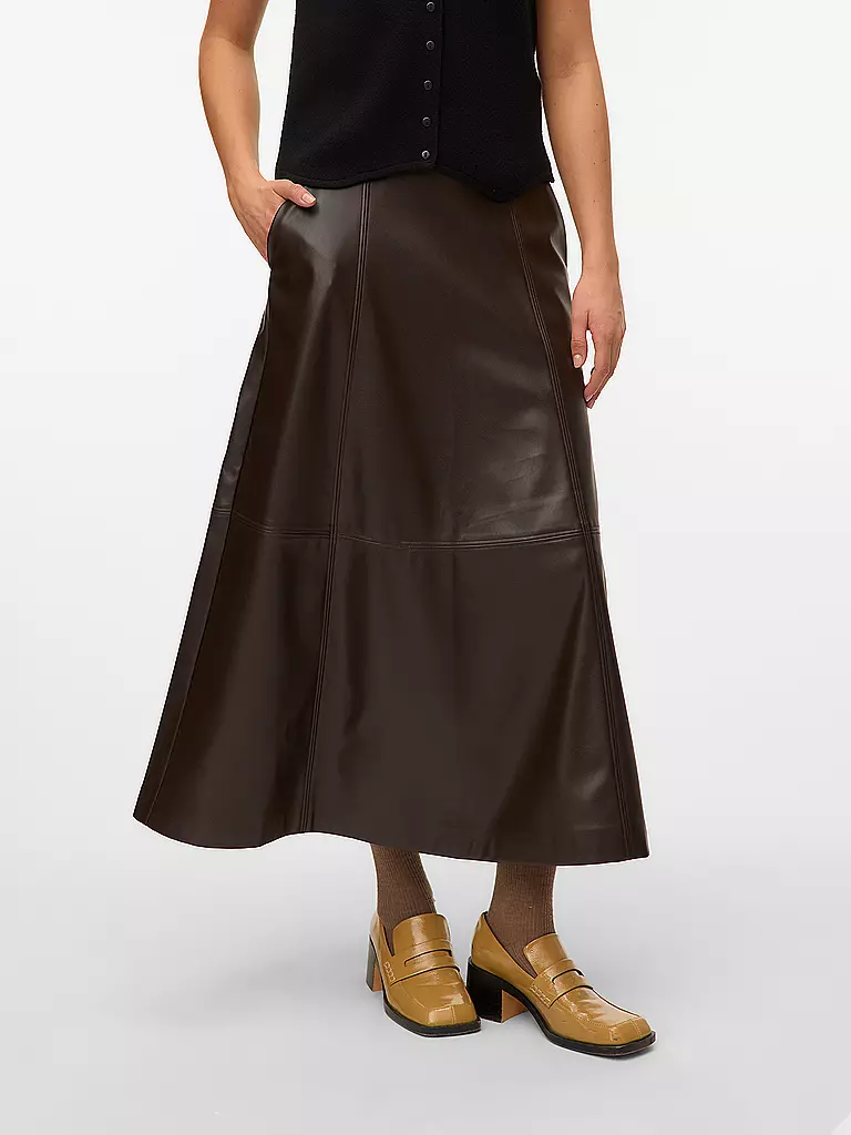 VERO MODA | Gonna in similpelle VMOLIVE | 