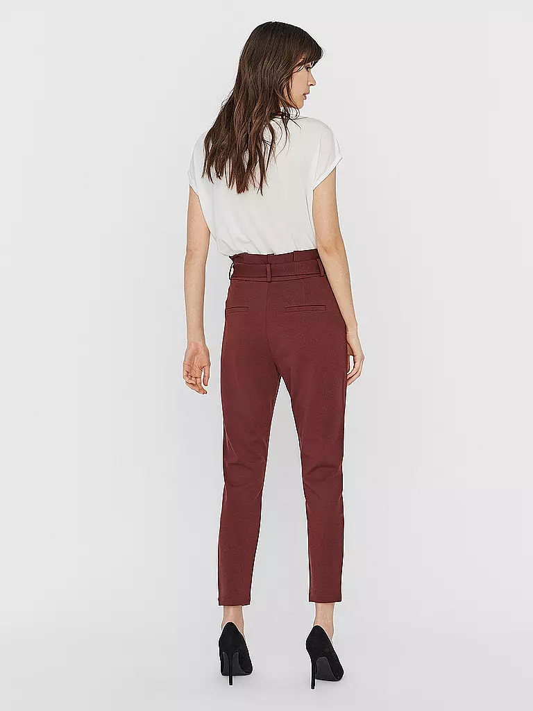 VERO MODA | Highwaist Hose Loose Fit VMEVA | Marrone