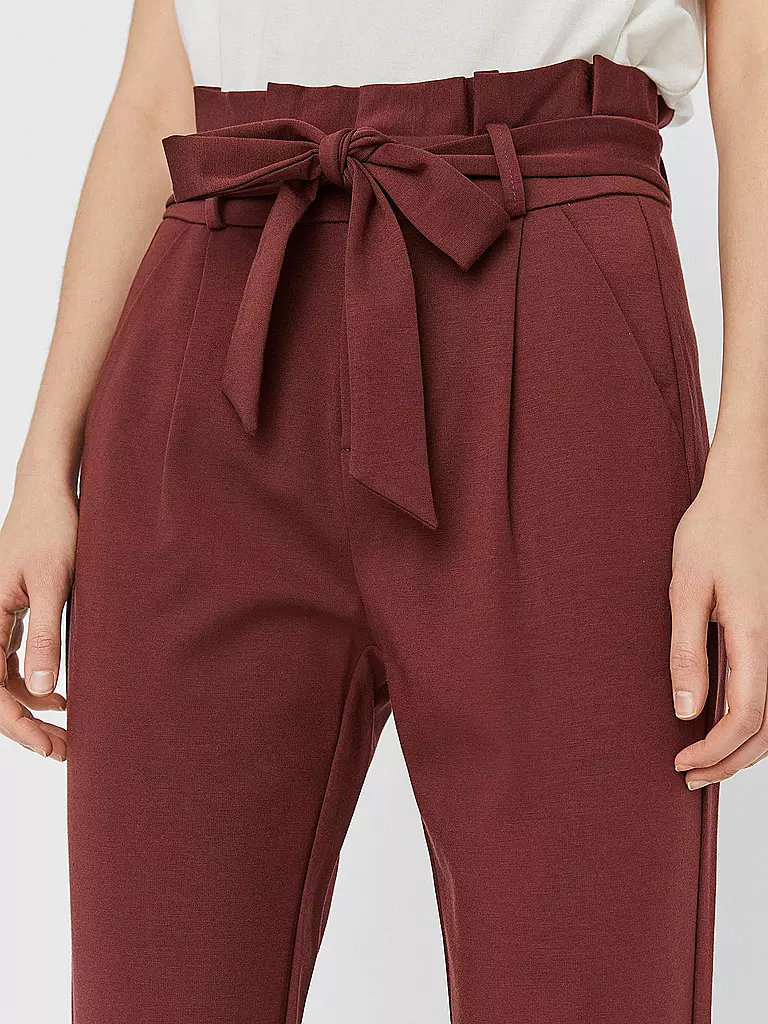VERO MODA | Highwaist Hose Loose Fit VMEVA | Marrone