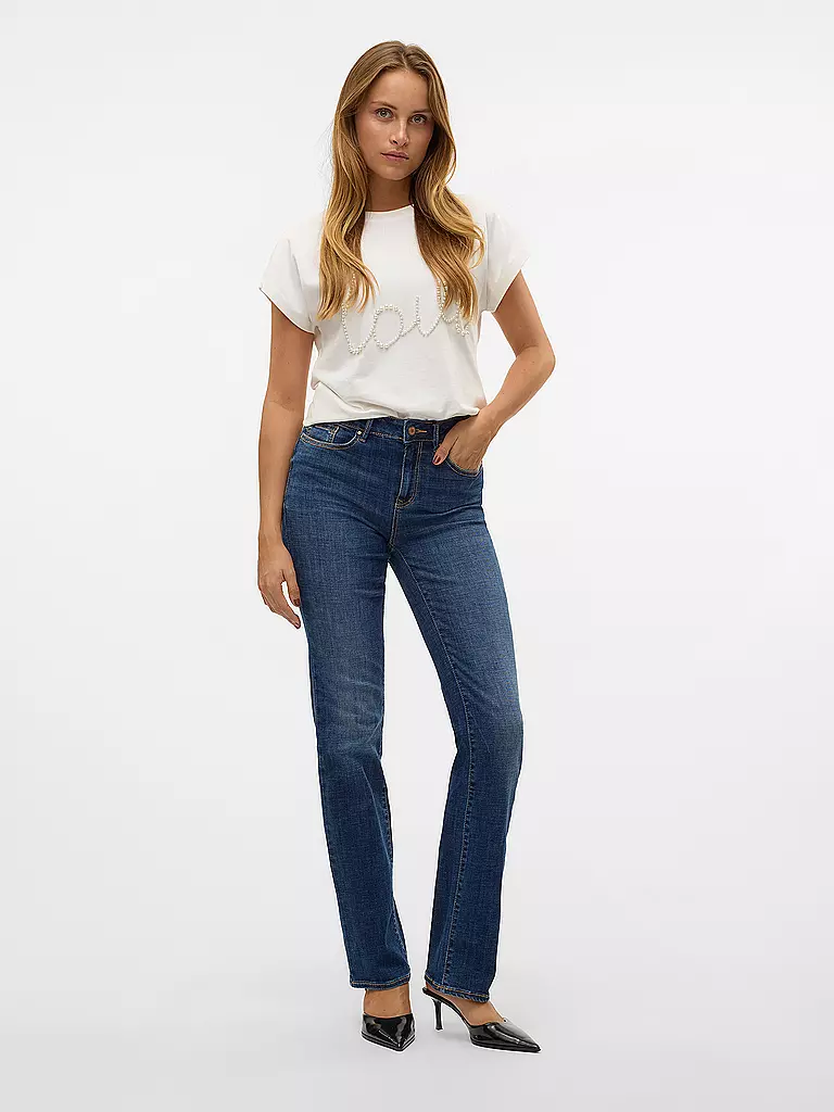 VERO MODA | Jeans Straight Fit VMFLASH | Blu scuro
