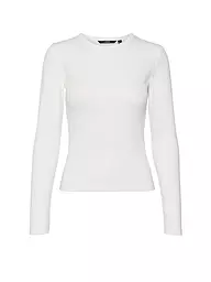 VERO MODA | Langarmshirt Slim Fit  VMCHLOE | Bianco