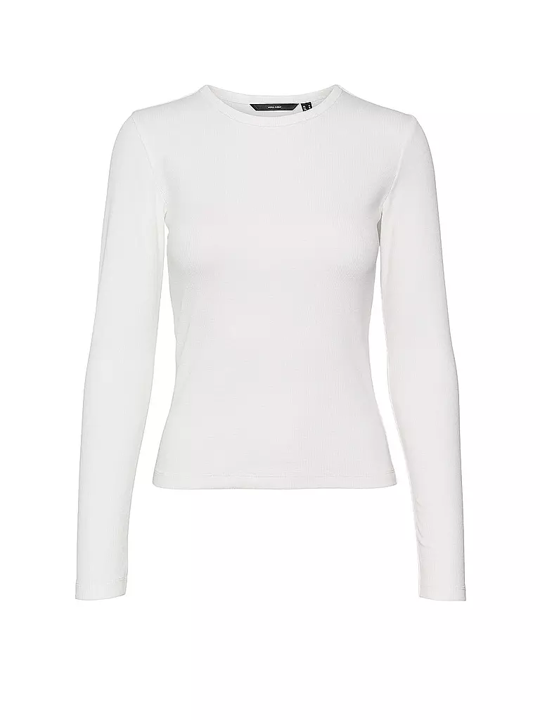 VERO MODA | Langarmshirt Slim Fit  VMCHLOE | Bianco