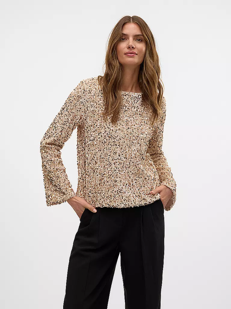 VERO MODA | Langarmshirt VMBELLA  | Crema