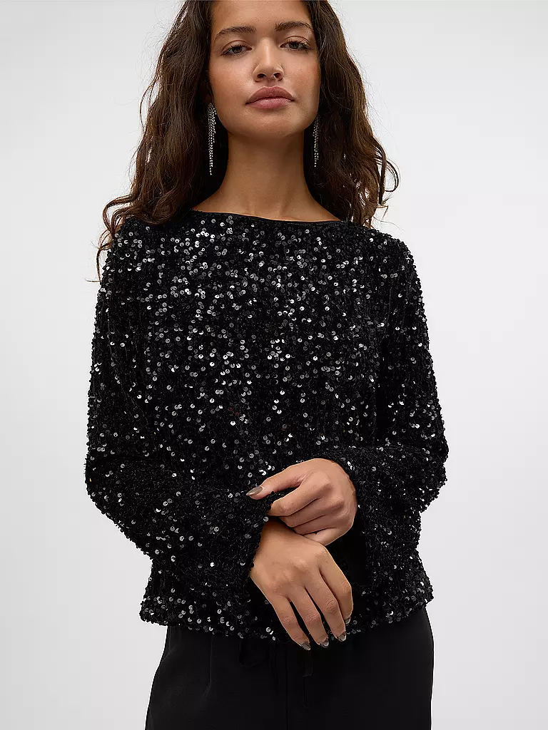 VERO MODA | Langarmshirt VMBELLA  | Nero