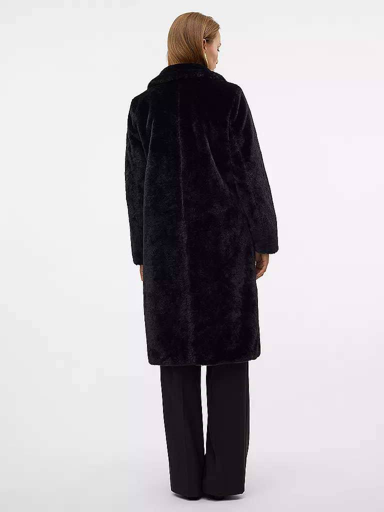 VERO MODA | Mantel in Felloptik VMSONJAELLY | Nero