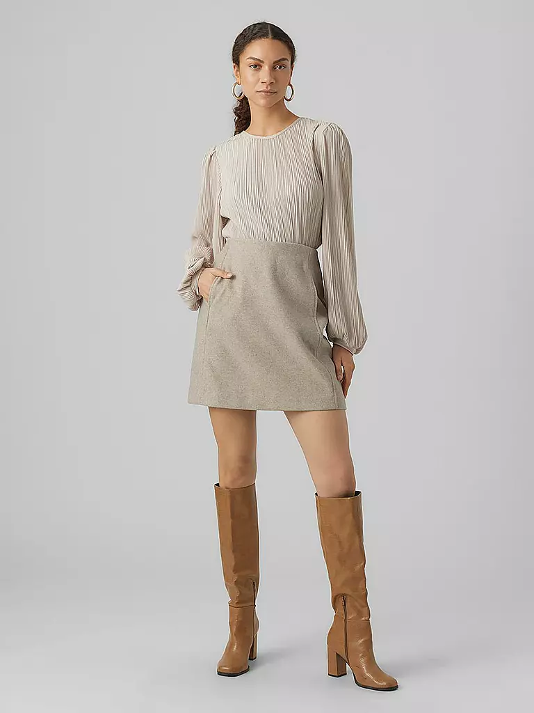 VERO MODA | Mini gonna VMFORTUNEALLISON | Beige