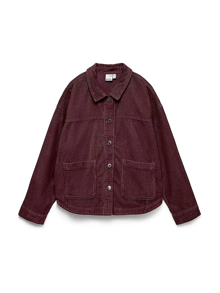 VERO MODA | Overshirt VMJAMIE | Rosso scuro