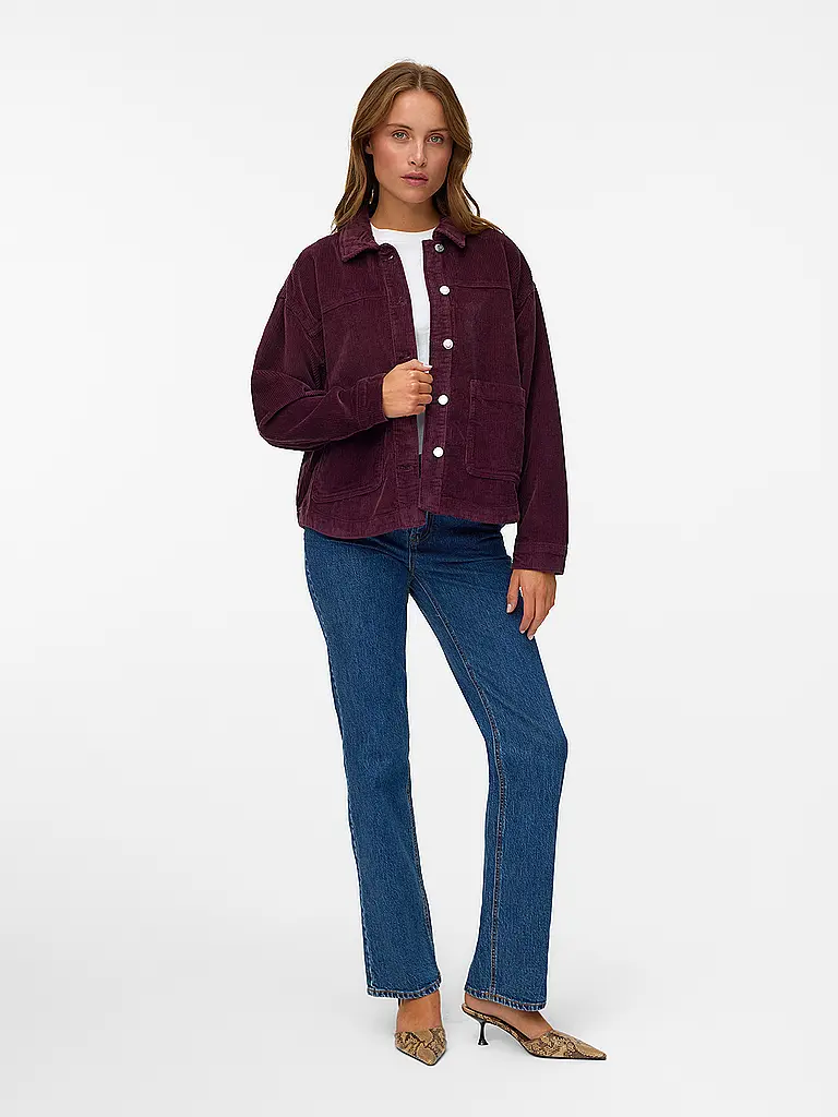 VERO MODA | Overshirt VMJAMIE | Rosso scuro