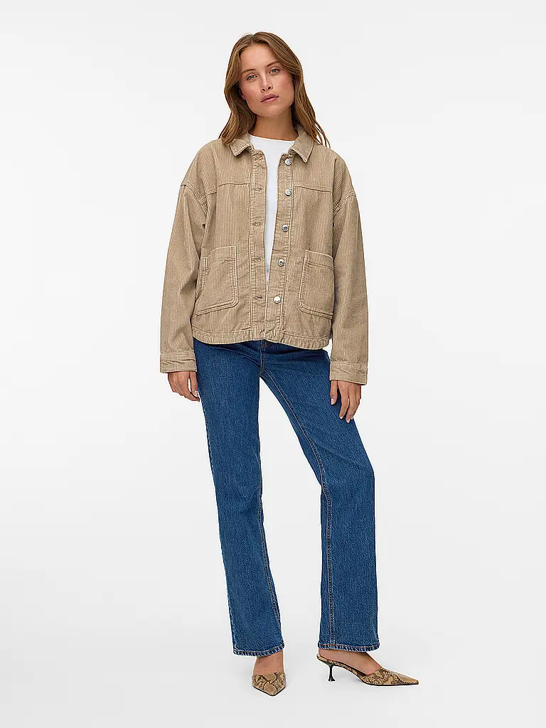 VERO MODA | Overshirt VMJAMIE | Cammello