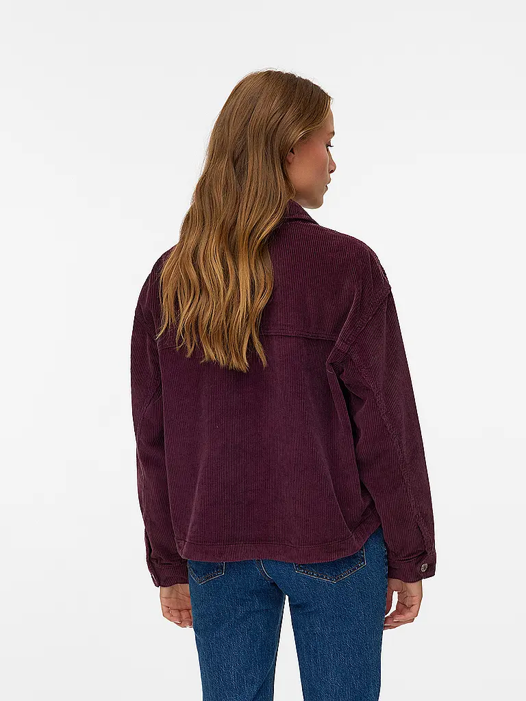 VERO MODA | Overshirt VMJAMIE | Rosso scuro