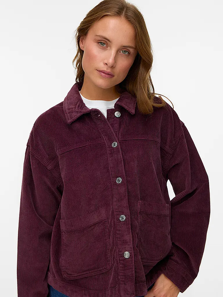 VERO MODA | Overshirt VMJAMIE | Rosso scuro