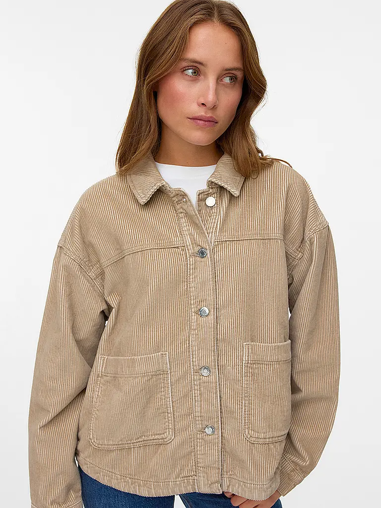 VERO MODA | Overshirt VMJAMIE | Cammello
