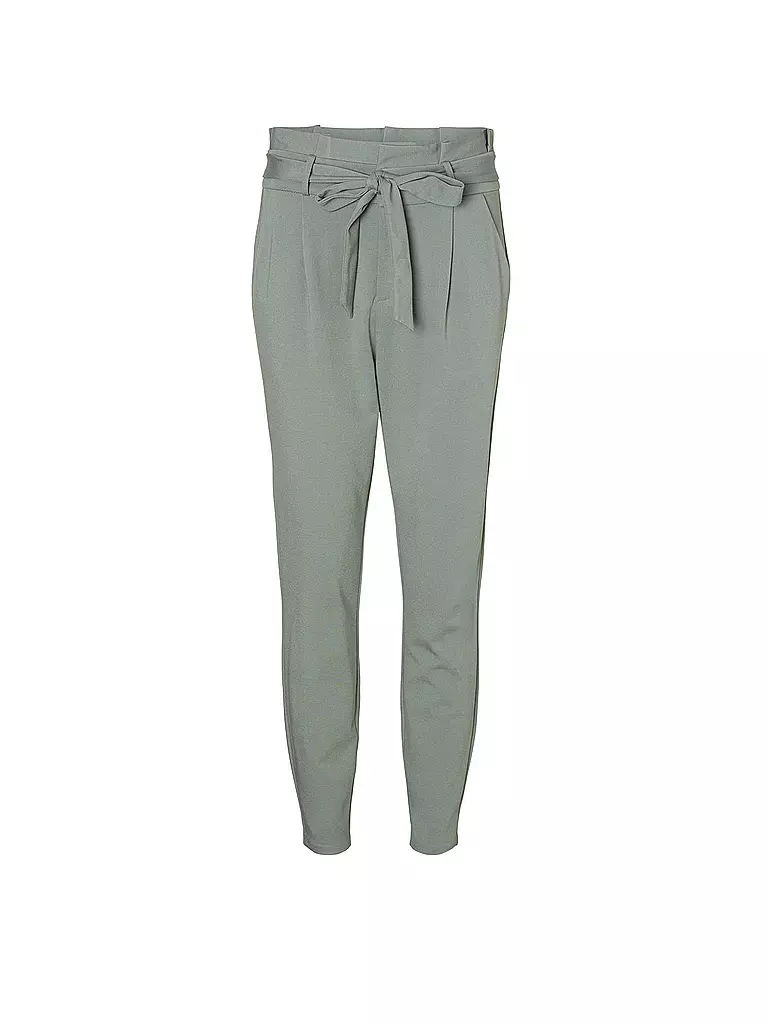 VERO MODA | Pantaloni a vita alta vestibilità ampia VMEVA | Verde