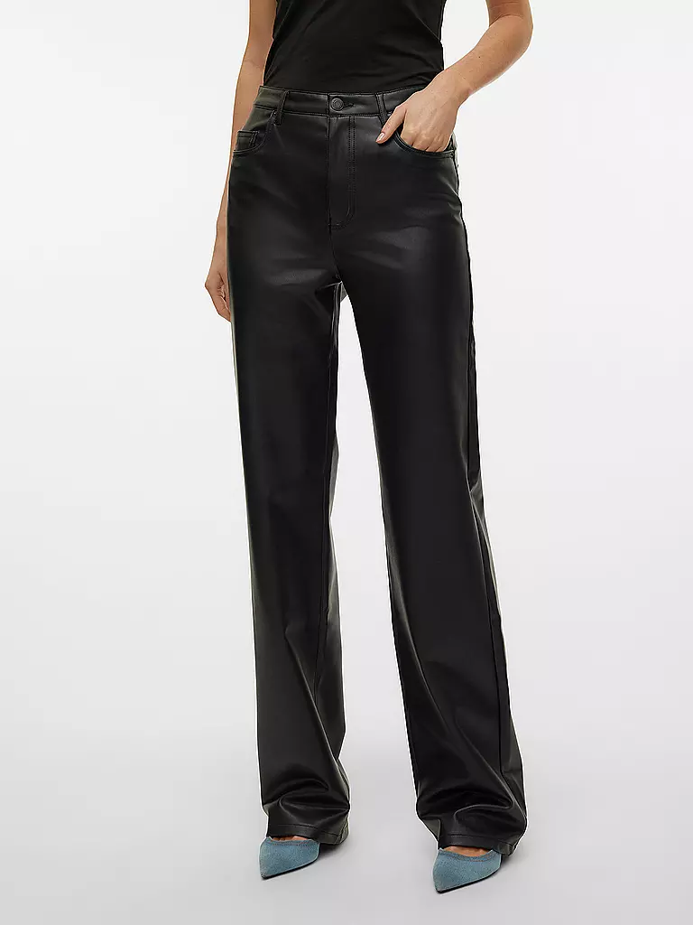 VERO MODA | Pantaloni effetto pelle VMTESSA |