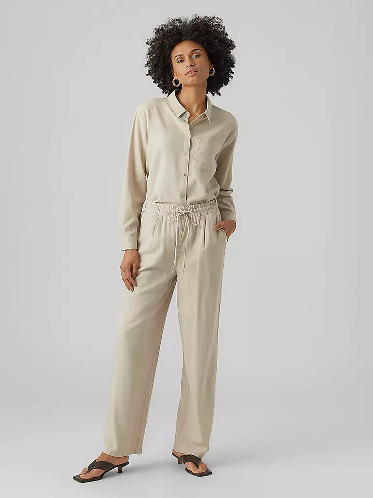 VERO MODA | Pantaloni Marlene VMJESMILO | Beige