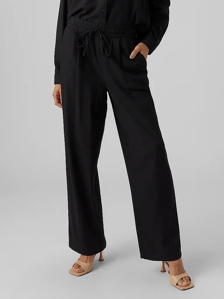 VERO MODA | Pantaloni Marlene VMJESMILO | Nero