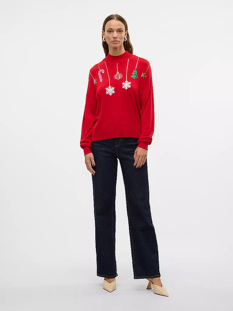 VERO MODA | Pullover VMNEWQUEENGUARD | Rosso