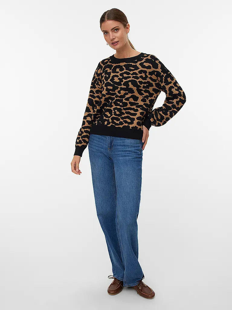 VERO MODA | Pullover VMSILJEANIMAL | Nero