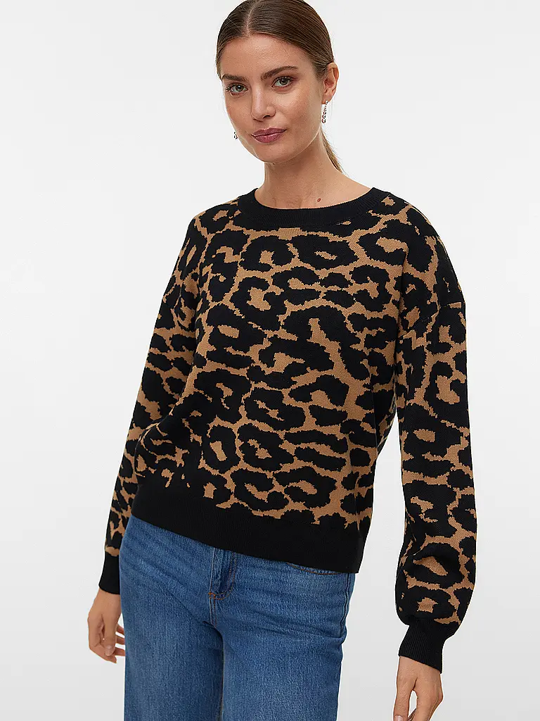 VERO MODA | Pullover VMSILJEANIMAL | Nero