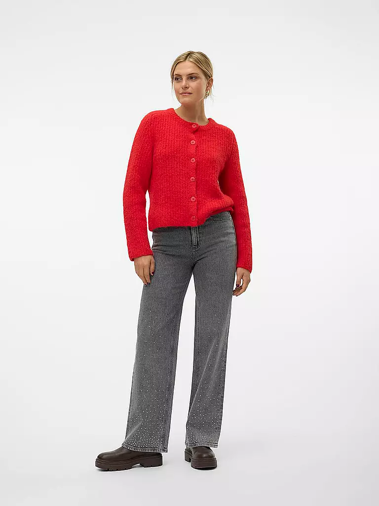 VERO MODA | Strickjacke  VMAWSOME | Rosso