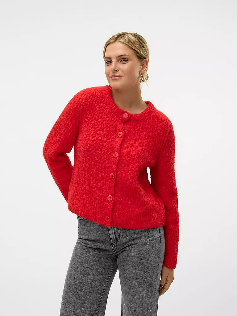 VERO MODA | Strickjacke  VMAWSOME | Rosso