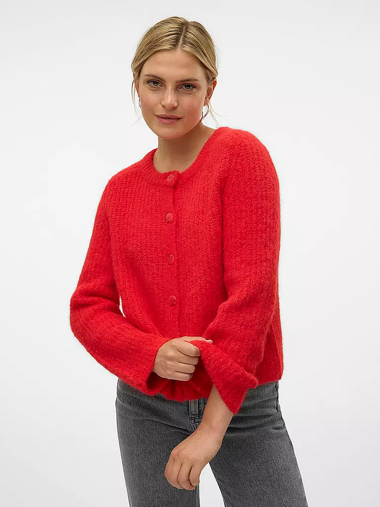 VERO MODA | Strickjacke  VMAWSOME | Rosso