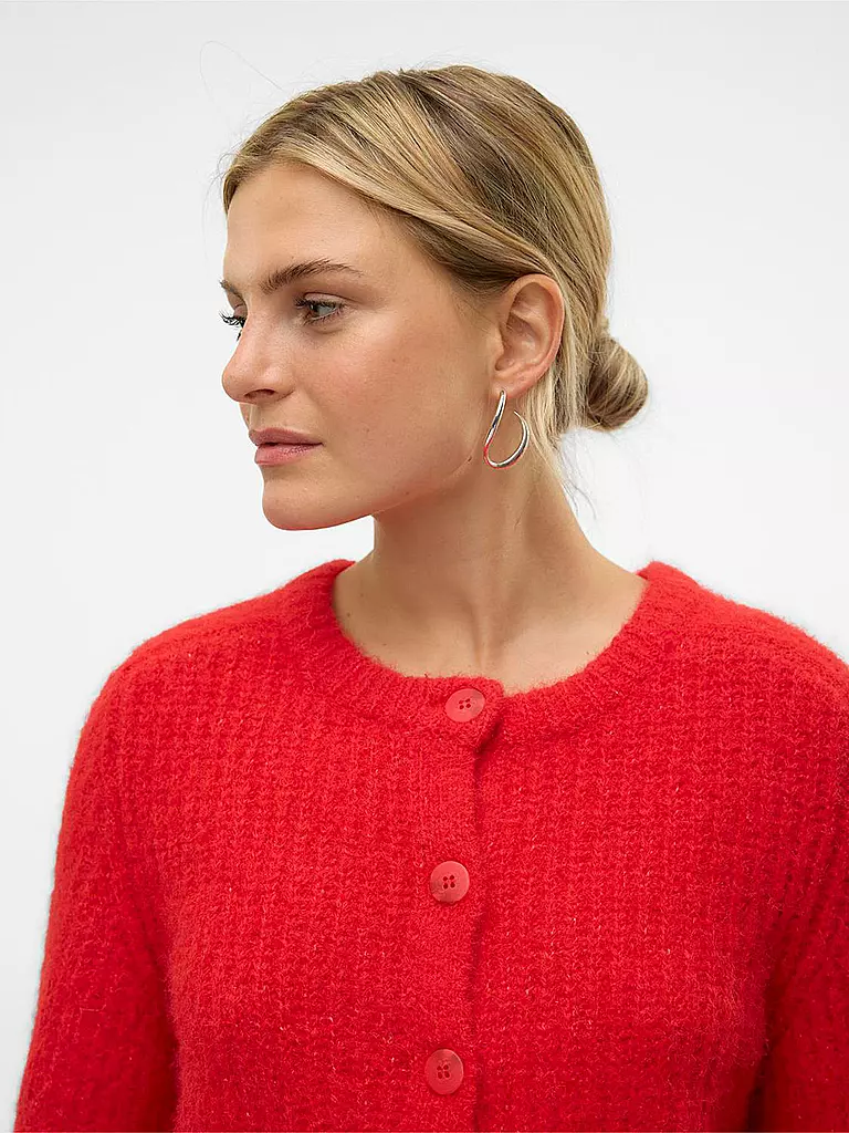 VERO MODA | Strickjacke  VMAWSOME | Rosso