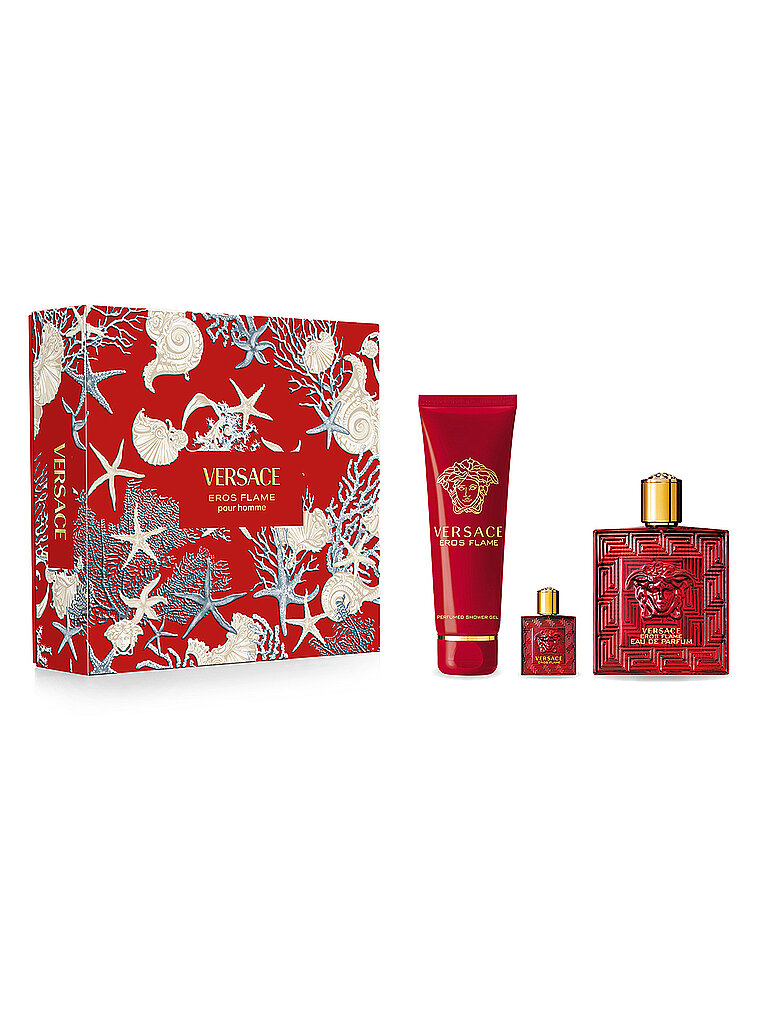 Cofanetto Regalo - Eros Flame Eau de Parfum Set 150ml /100ml /5ml