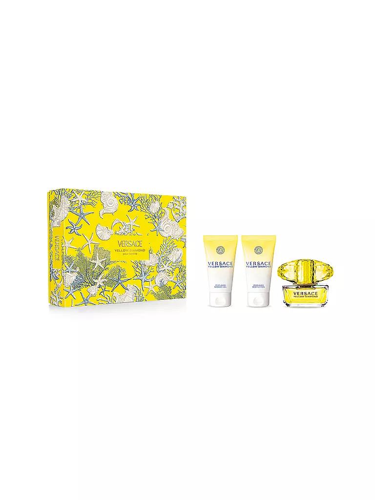 VERSACE | Cofanetto Regalo - Yellow Diamond Eau de Toilette Set 3x50ml | Senza colore