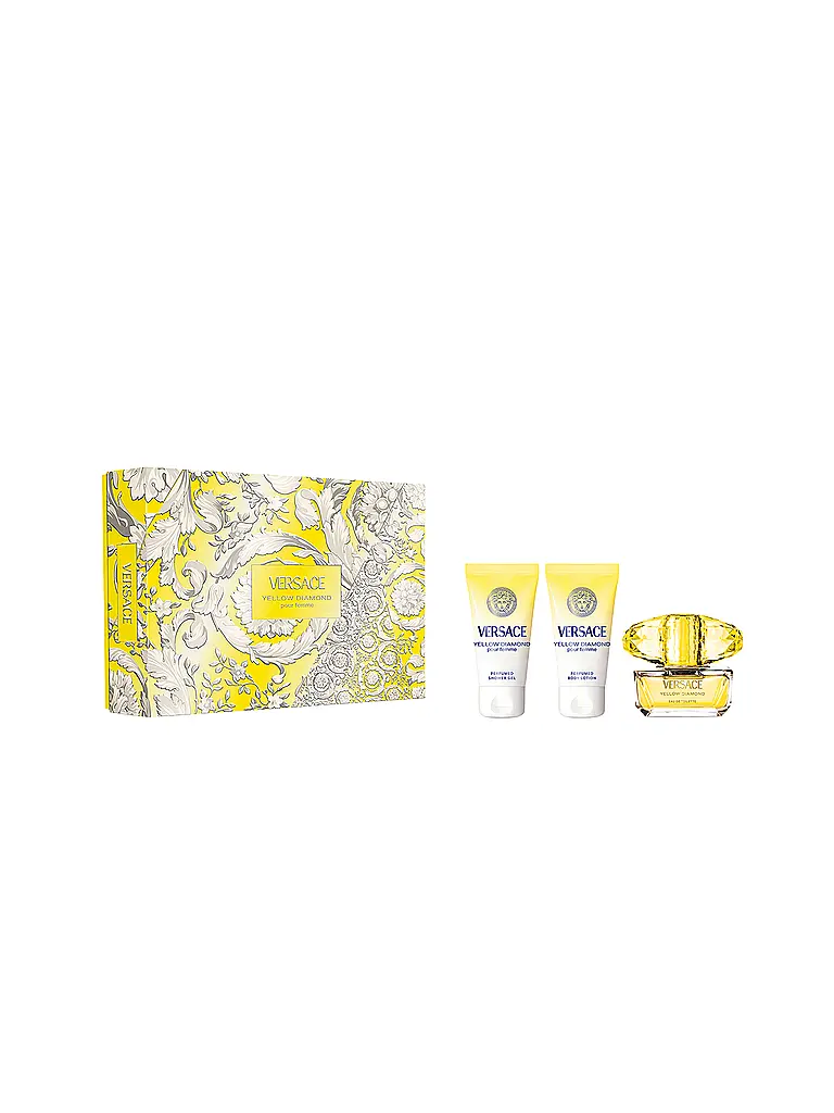 VERSACE | Cofanetto Regalo - Yellow Diamond Eau de Toilette Set 3x50ml | Senza colore