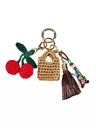 VIAMAILBAG | Portachiavi ALL'UNCINETTO | Beige