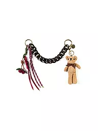 VIAMAILBAG | Portachiavi ORSO | Rosso scuro