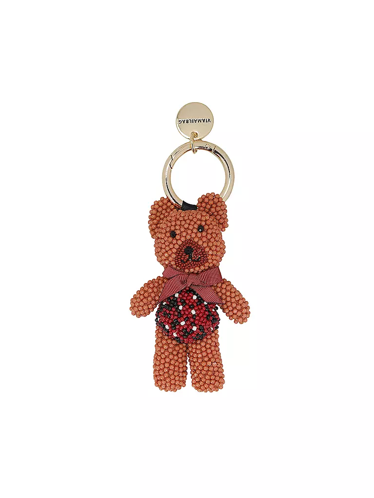 VIAMAILBAG | Portachiavi ORSO | Marrone