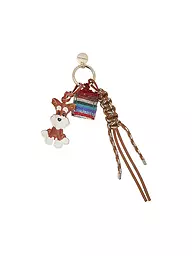 VIAMAILBAG | Portachiavi ZWERGSCHNAUZER | Marrone