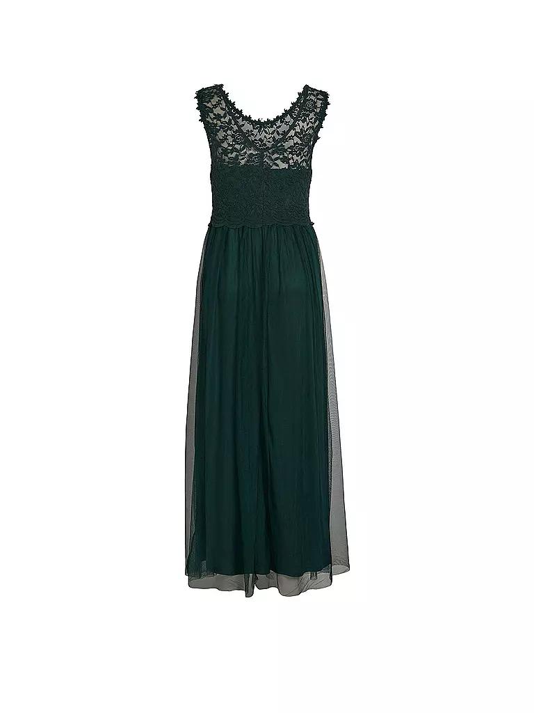 VILA | Abendkleid VILYNNEA | Verde scuro