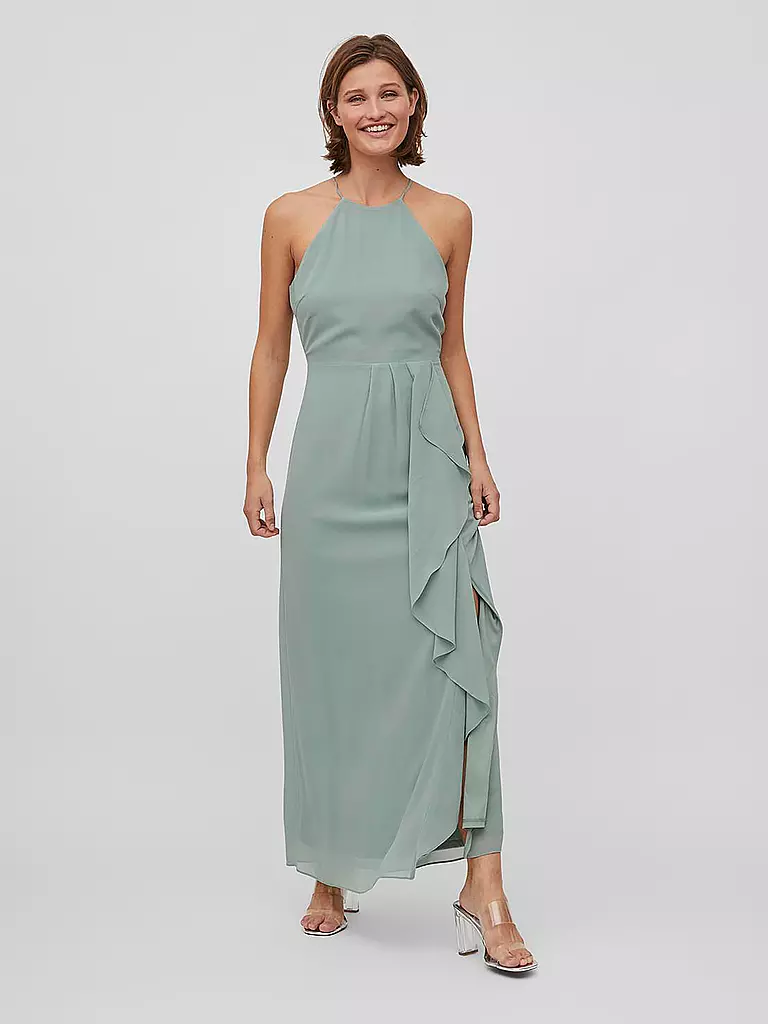VILA | Abendkleid VIMILINA | Verde chiaro