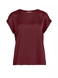 VILA | Blusa-camicia VIELLETTE | Rosso scuro