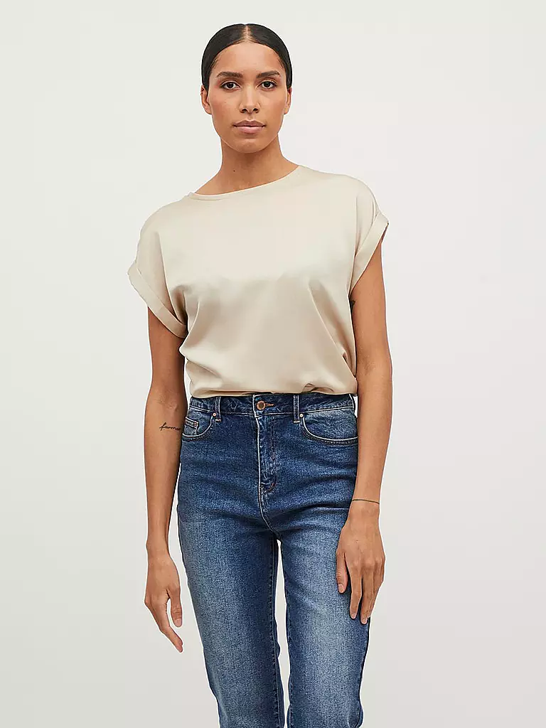 VILA | Blusa-camicia VIELLETTE | Crema