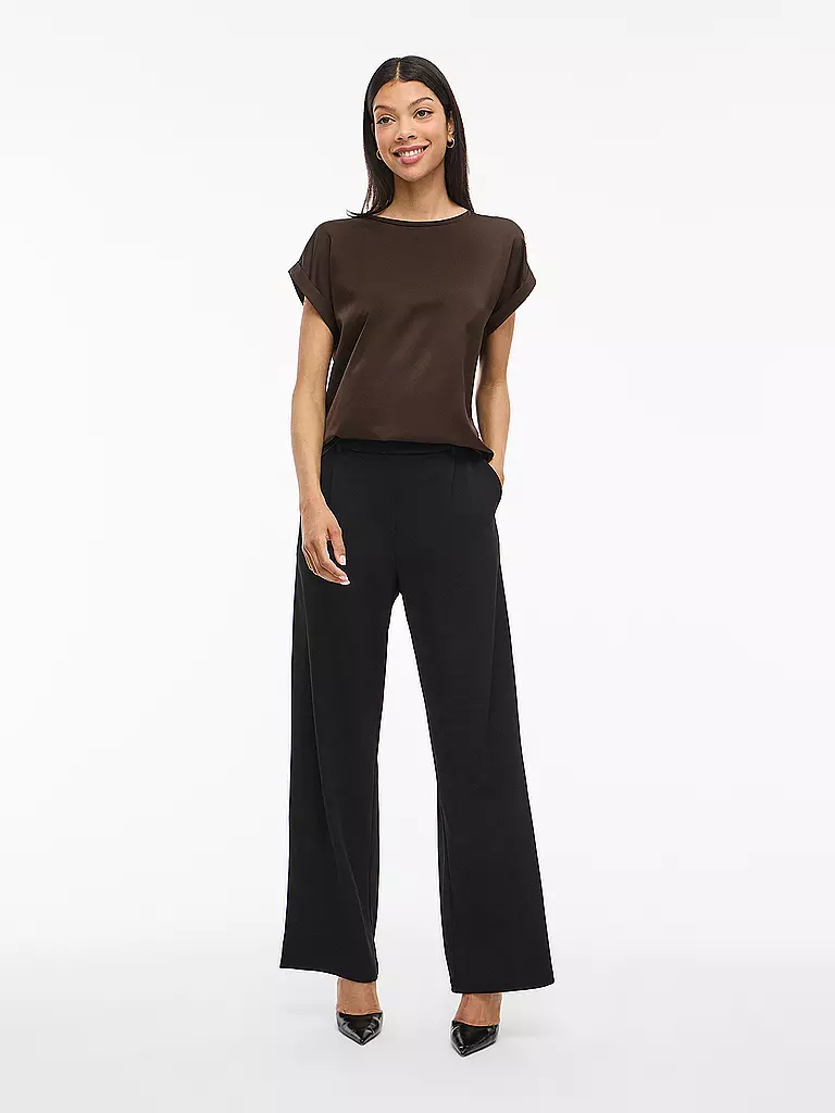 VILA | Blusenshirt VIELLETTE | Marrone