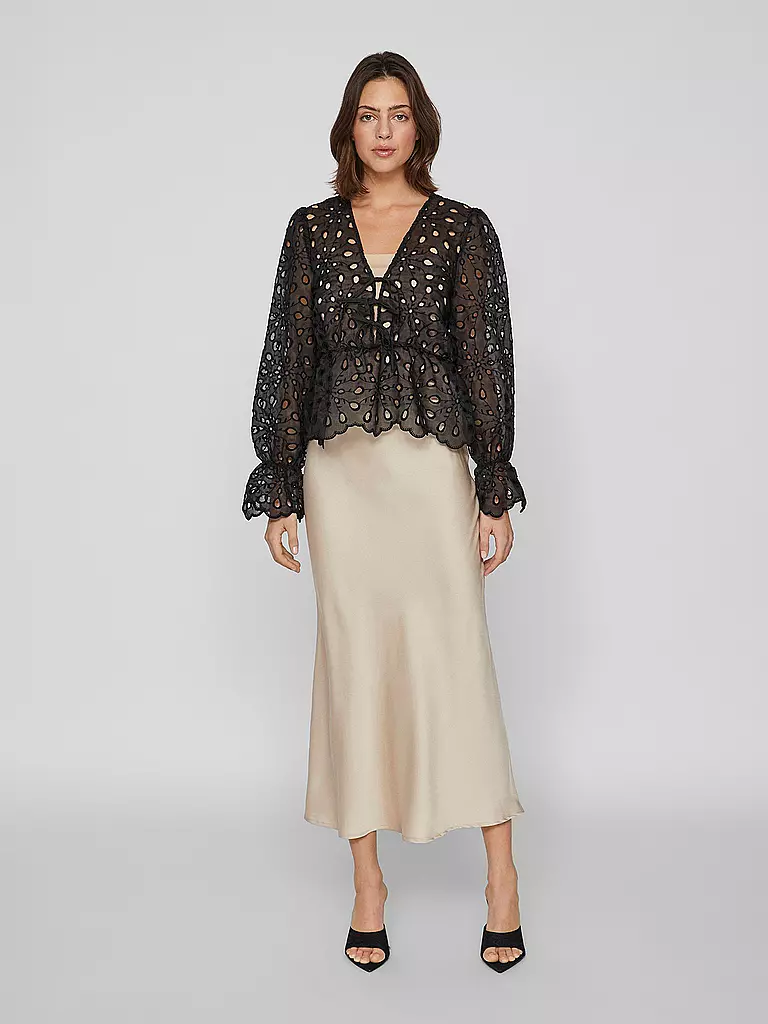 VILA | Midi gonna VIELLETTE | Beige