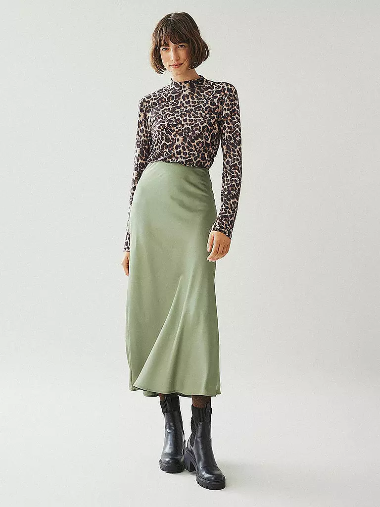 VILA | Midi gonna VIELLETTE | Oliva