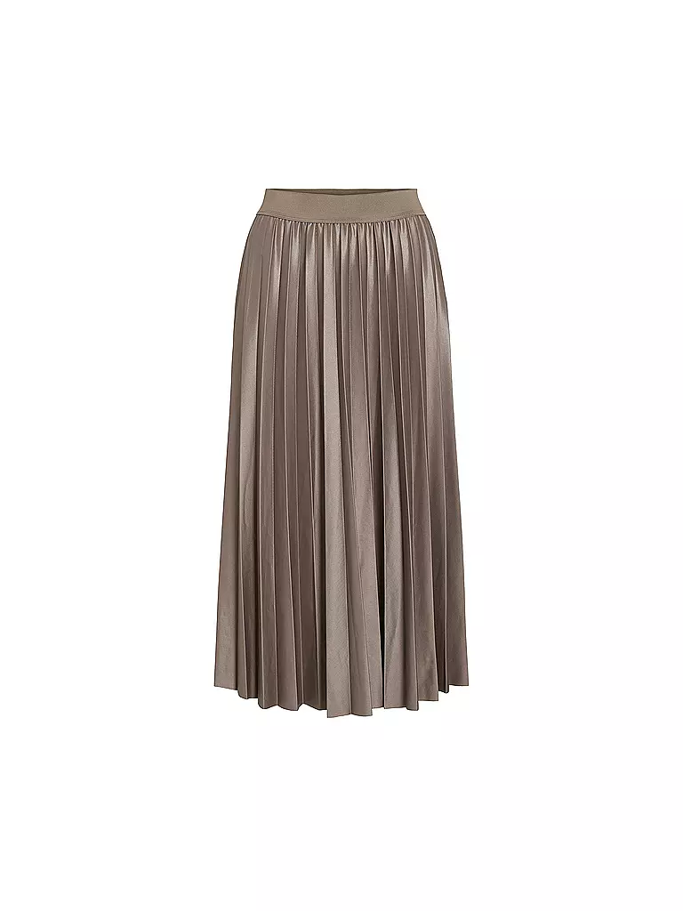 VILA | Midi skirt VINITBAN | Marrone