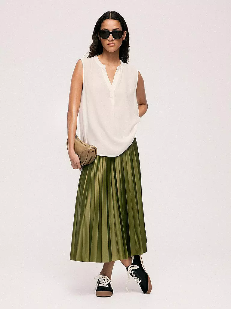 VILA | Midi skirt VINITBAN | Oliva