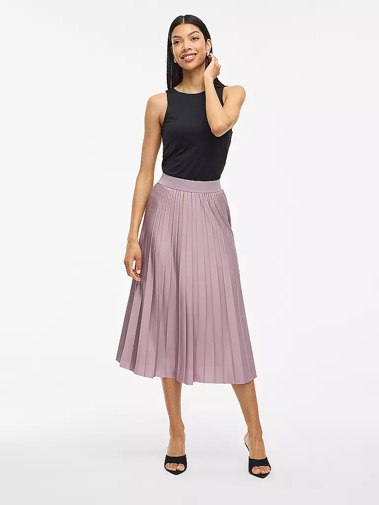 VILA | Midi skirt VINITBAN | Lilla
