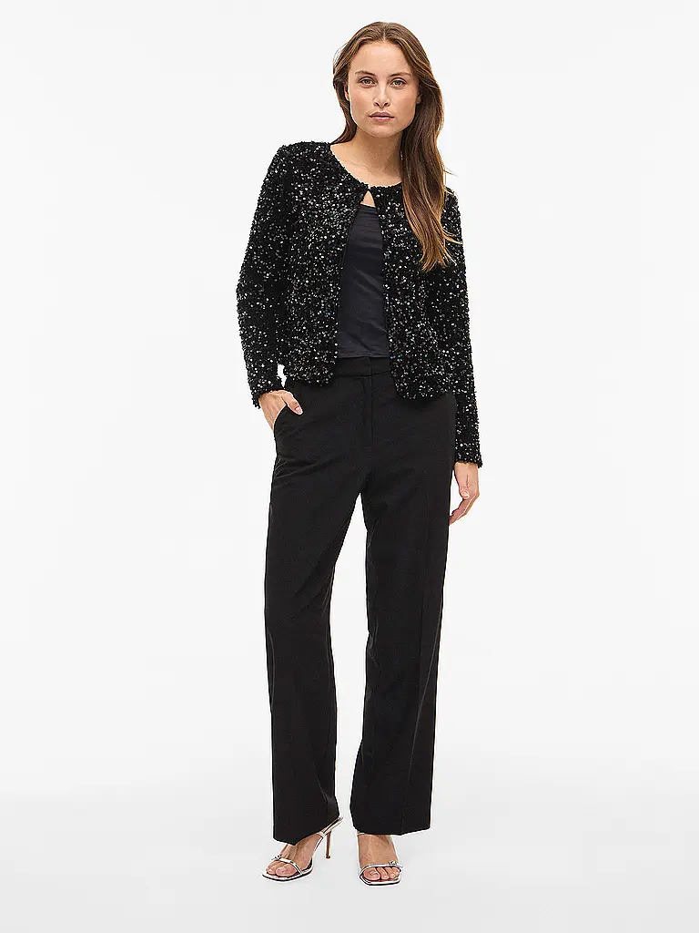 VILA | Strickjacke VIFAITH | Nero